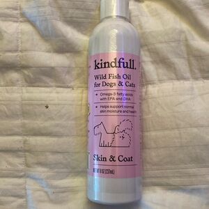 KINDFULL wild Fish oil for dogs and cats, skin, and coat 8 ounces